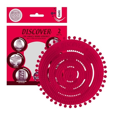 Discover Pisuvar Koku Giderici Süzgeç Exotic 2’li Paket | Egzotik Ferahlık ve Hijyen